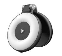 Lumière De Remplissage De Photographie En Alliage Mode Triple Couleur Anneaux Magnétiques Structure Pliable Batterie 500 MAh Pour Les Créateurs De Contenu Éclairage De Studio En Alliage De Zinc