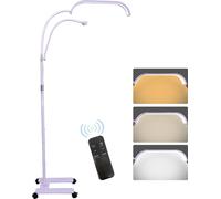 lumière de remplissage LED 36W - 3200K-5600K variable, avec trépied ajustable et support pour téléphone portable - Idéal pour les salons de beauté, le maquillage et le livestreaming
