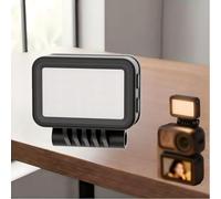 Lumière de remplissage magnétique, lumière LED ABS pour mini série pour nano-drones On-the-Go Intérieur Extérieur Lumière de remplissage pour photographie aérienne (Noir)