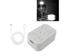 Lumière de remplissage magnétique pour stabilisateur de cardan DJI Osmo Mobile 7/7P/6/5, 40 perles de lampe haute luminosité, réglage des couleurs froides et chaudes, rechargeable, 6500 K, longue