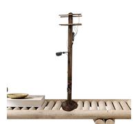 Lumière De Rue Miniature | Luminaire De Décoration Maison En Forme De Réverbère - Lumière De Rue Miniature Pour Le Dessus De Table - Pour Le Bureau La Chambre Le Salon La Maison L Étagère Le Coin Et L
