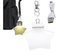 Lumière de sac à dos, lumière de nuit de sac à main - Lampe de chevet avec paillettes pour sac de femme | Lampe rechargeable de lueur du sac à dos de la main pour les femmes, L