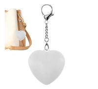Lumière De Sac À Main | LED En Forme De Cœur Rond Avec Capteur Tactile | Lumière Porte-clés en Forme de Cœur Rond pour Sac,Pour Femmes Filles Poche Portefeuille Voyage Extérieur Camping Anniversaire N