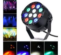LumièRe De ScèNe à Led, Ebtools 12 Led, LumièRe De ScèNe Avec Couleur Rgbw, Dmx, Stroboscope Et Mode Actif Sonore
