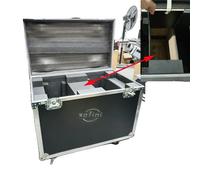 Lumière de scène de tête mobile, puissance 450W, lavage de couleurs RGBW,DMX , valise de vol seulement