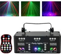 Lumière de scène pour soirée DJ, LED RGB, angle réglable