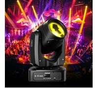 Lumière de Scène - UKing DJ Lyre LED Beam GOBO 200W - Jeux de Lumiere 18 Prisme Effet arc-en-ciel Pour Disco Concerts Fêtes