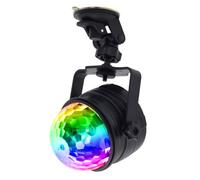 Lumière de Scène USB 9w Boule Disco Rgb Noire, Activation Sonore