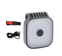 Lumière de sécurité LED à plusieurs manières pour joggeurs et pédalistes offrant un minimum de préférences de clignotement de rose blanche, observabilité nocturne renforcée et sécurité pour le camping