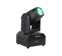 Ibiza – Projecteur lyre motorisé LMH250-RC 10W LED Beam blanche DMX Télécommande – Noir