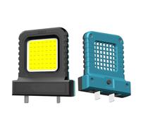 Lumière de travail portable - lampe à batterie 21V | Projection à LED réglable avec projecteur étanche à l'ampoule en cornbe | Éclairage d'interface universel pour mécanismes de garage extérieur élect