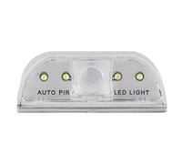 Lumière de Trou Serrure, Capteur Lumière Automatique Infrarouge à LED, Détecteur de Mouvement à Capteur Automatique sans Fil IR avec 4 Lumières LED pour Trou Clé Serrure Porte Escaliers Couloir