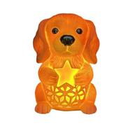 Lumière de vacances - Générateur d'ambiance LED, luminaire en forme de chien, lueur de cordon de connexion, rayonnement doux, bureau de salon, cadeau pour jeunes adultes, décoration intérieure d'hiver