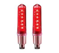 Lumière de valve de vélo de route - LED activée par vibration, accessoire d