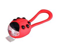 Lumière De Vélo Led Coccinelle En Silicone, 2 Couleurs, Feu Avant Et Arrière Pour La Nuit, Lumière D'équilibre Pour Enfants, Scooter, Phare De Poussette Pour Enfants