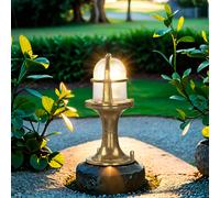 Lumière De Voie En Laiton Maritim Extérieure E27 1-Flamme H:250mm