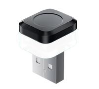 Lumière De Voiture USB - Lumière Intérieure LED, Lampe Ambiante De La Voiture | De Nuit USB Multicolore sans Fil, Lampe D'ambiance À LED Plug-in, Plusieurs Modes D'éclairage pour La Cabine AUT