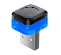 Lumière de voiture USB - Lumières intérieures de voiture LED USB, lumières de voiture LED alimentées | Bandes intérieures LED Lumière d'ambiance multicolore pour voiture, veilleuse rechargeable sans