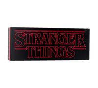 Lumière décorative - PALADONE - Logo Stranger Things - Rouge et noir - 30 cm - LED
