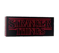 Lumière décorative - PALADONE - Logo Stranger Things - Rouge et noir - 30 cm - LED