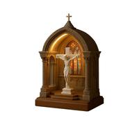 Lumière des nuits religieuses, lampe de table amusante à LED, lumière de nuit de dévotion de 1 morceau pour chambre, coin de lecture, bibliothèque, barre de café, lieu de travail, étude, bibliothèque