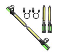 Lumière détachable combinée 2400LM Plan de crochet attrayant 3 approches d ' éclairage rechargeable pour la réparation du moteur en cas de crise Double lumière de garage attrayante à main