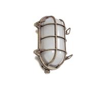 Lumière D'Extérieur Murale Ou Plafonnier En Laiton Antique Lampe D'Humidité