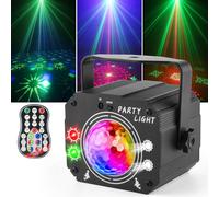 Lumière Disco 3 En 1 Avec Télécommande, Lumière Disco Contrôlée Par La Musique Avec Stroboscope, Commande Vocale Led, Lampe De Fête Dj Avec Câble Usb De 2 M Pour Halloween, Noël, Club, Jours
