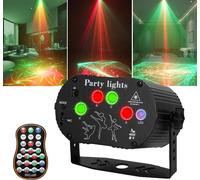 Lumière Disco, Dj Party Lumières, Mini Led Stage Lumiere Avec Télécommande, Lampe Stroboscopique À Commande Vocale Avec 2M Câble, Jeux De Lumiere Pour Deco Karaoké Fete Mariage Enfants Anniversaire