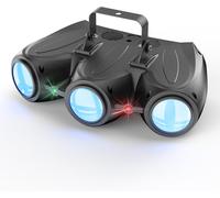 Lumière Disco,Jeu De Lumiere Soiree De Dirigeable,192 Led Intégrées,Dmx 4 Canaux Avec Commande Vocale,Idéal Pour Les Anniversaires,Halloween,Les Événements De Bar Et Noël