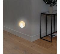 Lumière d'orientation à LED avec capteur, blanc