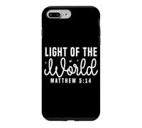 Lumière du Monde Matthieu 5:14 Design Inspirant Coque pour iPhone 7 Plus/8 Plus