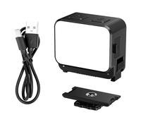 Lumière étanche offrant une luminosité à intensité variable et une lumière de remplissage en ABS solide adaptée pour la lumière de caméra d'action ACTION6