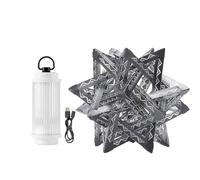 Lumière étoilée pour le camping, Camp Lamp Star - Lamping de camping étanche Lights Polar Star Tent Lights - Éclairage extérieur, Ornement d'hemblée de la planche PP, équipement de camp pour le jardin