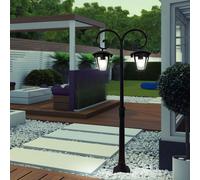Lumière extérieure allée de jardin candélabre ALU éclairage sur pied IP44 lampe sur pied en verre V-TAC7061