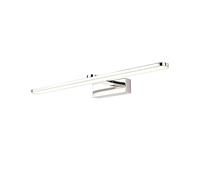 Lumière Frontale de Miroir A Mené Des Lumières de Miroir de Vanité Pour Lampe Murale Den Imperméable Et Anti-Brouillard En Alumiet En Acier Inoxydable/Neutralwhite/44Cm/10W