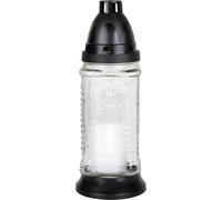 Lumière funéraire verre tour blanc