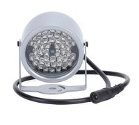 Lumière infrarouge de vision nocturne, IP5, résistant à la pluie, 48 LED, lumière infrarouge pour caméra de surveillance, parking