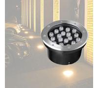 Lumière Jardin Enterré - Spot Encastrable LED Exterieur, Lumière Enterrée Extérieure RVB Avec Télécommande, Indice D'étanchéité IP67, Projecteur Encastré Pour Éclairage Paysager Jardin ( Size : 12W ,