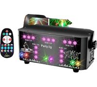 Lumière laser de scène, lumière disco,DMX, effets RGB vivants, prise EU
