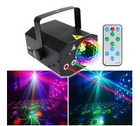 Lumière laser Projecteur de scène DJ Disco LED L16 deux-en-un 16 images cristal petite boule magique