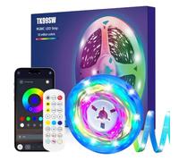Lumière LED 1m, lumières LED RGBIC avec APP and télécommande pour TV 32 à 50 pouces TV derrière l'éclairage, Synchronisation de la musique, Bande Lumineuse Décoration pour TV, Miroir, Ordinateur, etc