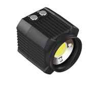 Lumière LED compacte IPX8 étanche pour photographie subaquatique avec 5 modes d'éclairage et indice de profondeur de 60 m rechargeable pour caméras LED denses pour vidéos sous-marines