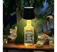 Lumière LED Dans la Bouteille, Lampe de Table LED Rechargeable, Lampe Bouteille Sans Fil Lampe de Table Touch Dimmable Couleurs RGB, IP54 étanche pour Extérieur Bar Restaurant Table Décoration