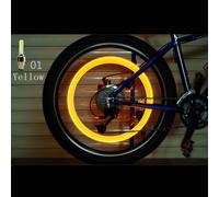 Lumière Led De Bicyclette, Feux De Nouveauté, Pneu De Roue, Vélo, Rayons De Sport, Lampe D'avertissement De Sécurité, Feu Arrière