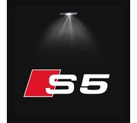 Lumière Led De Budgétaire De Porte De Voiture, Audi Horizon C5, C6, C7, C8, A4, B5 Gods, B7, B8, B9, S3, S4, S5, Rs3, 8u, Q5, 8r, Q7, Q8 Tt, A3, 8v, V8, 8p, A5, A7, A8, 2 Pièces-4 Pieces-S5