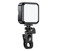 Lumière LED de lèvre d'appareil photo - Source de remplissage compacte, niveaux de luminosité réglables, conception à clip rechargeable par USB pour les appels vidéo et la création de contenu |