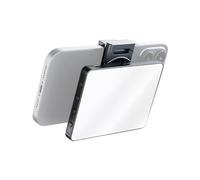 Lumière LED de poche HUIOP Lampe de photographie bicolore M15 de 5 W, température de couleur 3000 K-9900 K, réglable en continu avec 72 perles LED trous filetés de 1/4"