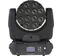 Lumière LED Moving Head, 12X12W RGBW, 540° de pivotement, 180° d'inclinaison, faisceau de LED 12X12W RGBW, fiche EU
