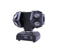 Lumière LED Moving Head, effet Super Beam, mélange de couleurs RGBW, 1 pièce d'éclairage scénique, fiche EU